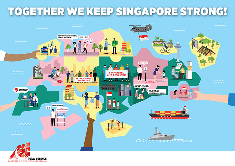 Total Defence 2022 – Together We Keep Singapore Strong (MINDEF)
