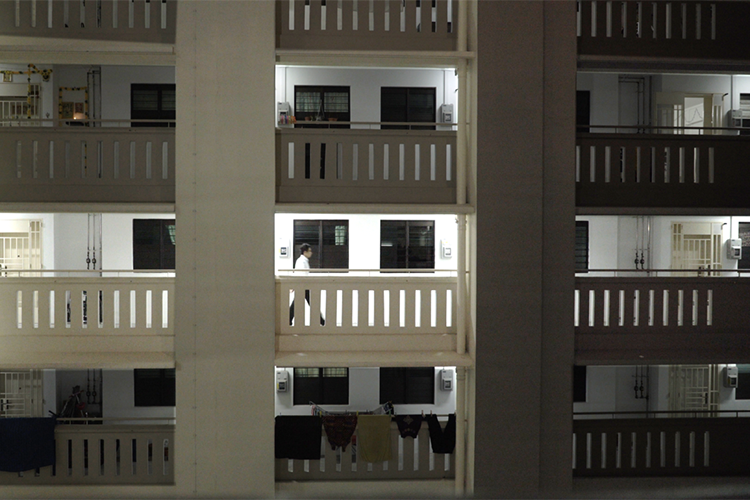 Smart lighting installation at Bukit Batok (HDB)