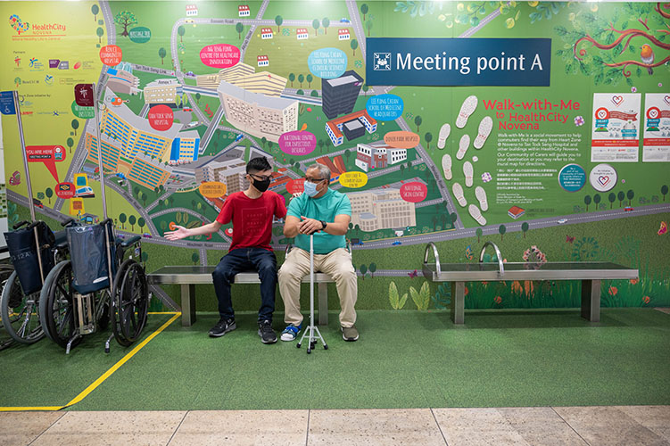 Heart Zone at Novena MRT station (PTC)